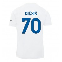 Camisa de Futebol Inter Milan Alexis Sanchez #70 Equipamento Secundário 2023-24 Manga Curta